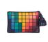 Georgiana Gian Pixels Clutch, back view